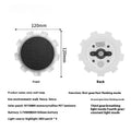 Solar Outdoor Light Outdoor Garden Lamps, Decorative Atmosphere, Outdoor Garden Wall Lamps Oasis Select RGB color light