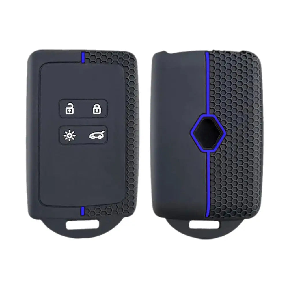 Silicone Car Key Cover For Renault Captur Koleos Kadjar Arkana Megane Dacia Duster Sandero Stepway Smart Remote Control Fob Cas Oasis Select B