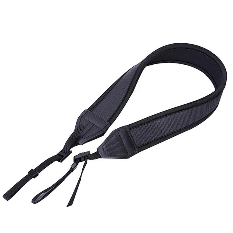 Universal Neck Shoulder Strap Belt Camera Shoulder Neck Straps Adjustable Thick Anti-slip Black Straps for Digital Camera Oasis Select A2
