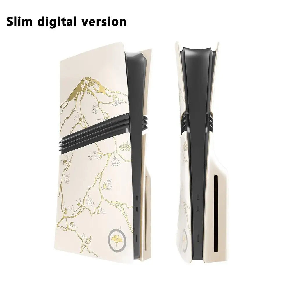 New Faceplates for PS5 Slim Disc Edition For PS5 Pro Console Protective Cover Hard Plastic Replacement Shell Yotei Accessories Oasis Select Slim digtial