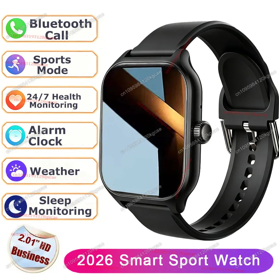 Ola Esporte HT30 Smart Watch – 2.01" HD Bluetooth Fitness Watch