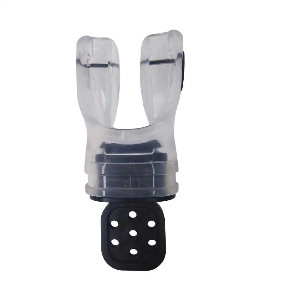 Scuba Diving Moldable Silicone Octopus Mouthpiece Replacement Bite Grip for Backup Regulator Ergonomic 2nd Stage Mouthpiece Gear Oasis Select 1pc clear
