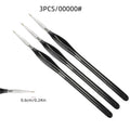 3/6 Fine Brush Set, Suitable for Acrylic Painting, Model Details, and Miniature Art | Precision Crafted Synthetic Nylon Bristles Oasis Select 3PCS 00000