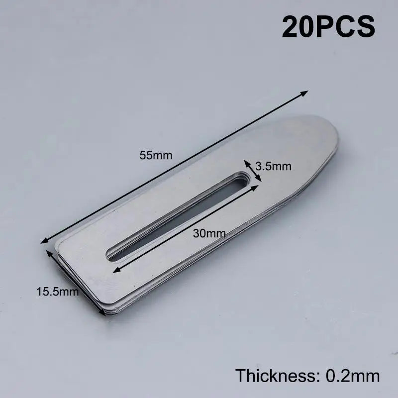 20Pcs 43x15/55x15mm Sheet Separator For Komori Roland Printing Machine Separator Parts Thickness 0.1/0.15/0.2mm Oasis Select A6