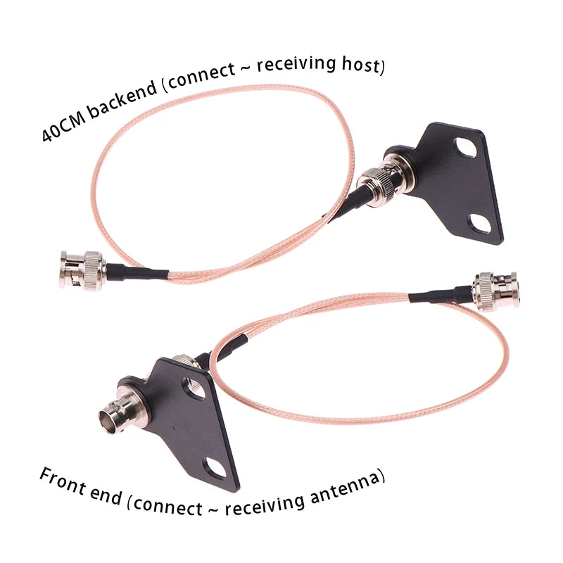 Stage Performance-ready Wireless Microphone with BNC Receiver Antenna Interface Oasis Select
