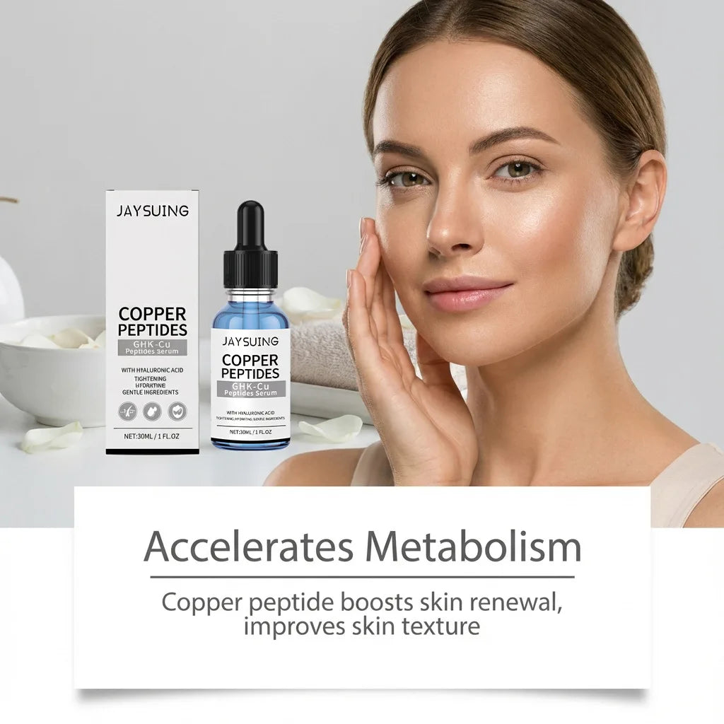Copper Peptide & Hyaluronic Acid Face Serum – Firm & Brighten Face Serum Oasis Select