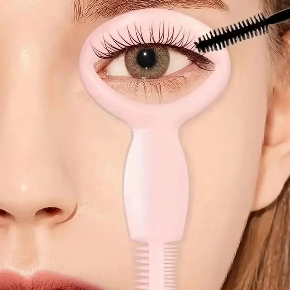 2-in-1 Mascara Shield & Eyelash Comb Applicator Tool (2-Pack) Mascara Applicator Tool Oasis Select
