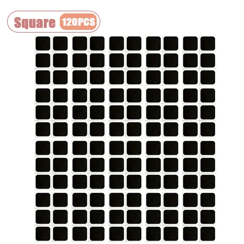 Self-Adhesive Tire Repair Patches No Glue Required for Bicycle and Motorcycle Tubes Quick Puncture Fix Cycling Emergency Kit Oasis Select Square-120PCS