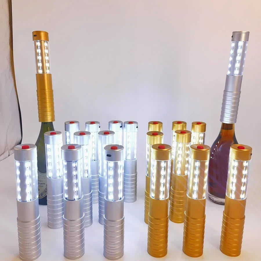 LED Strobe Baton Champagne Bottle Light for Bar & Party