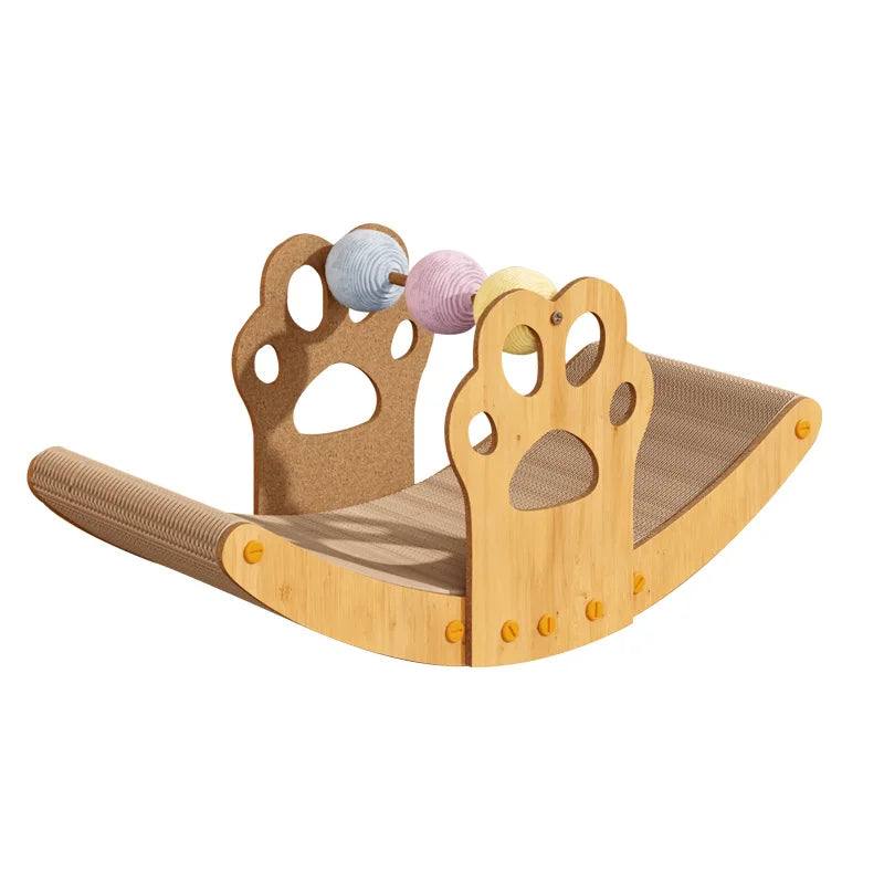 Pet Cat Scratching Board Boat Shaker Color Ball Grinding Claw Rest Cat Furniture Oasis Select