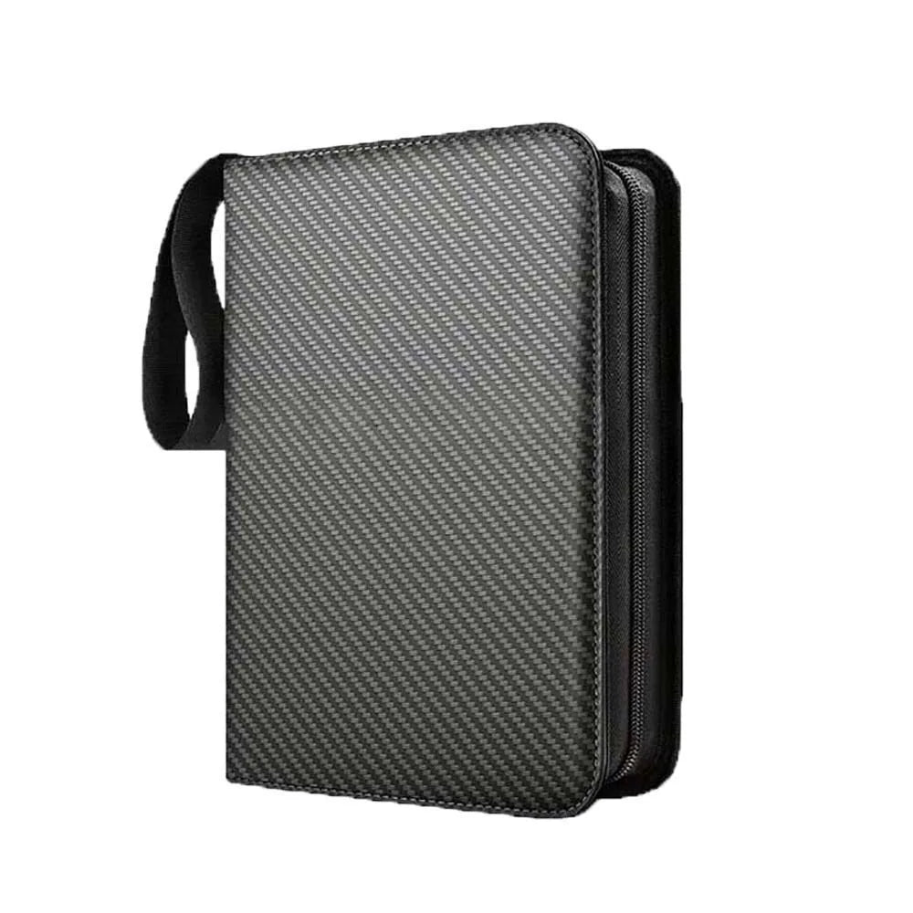 4 Grids/9Grids Cards Album 50 Pages Zipper Binder Cards Holder Collectors Album Folder Game Card Collection Pack for Stamps Book Oasis Select 9 Grids