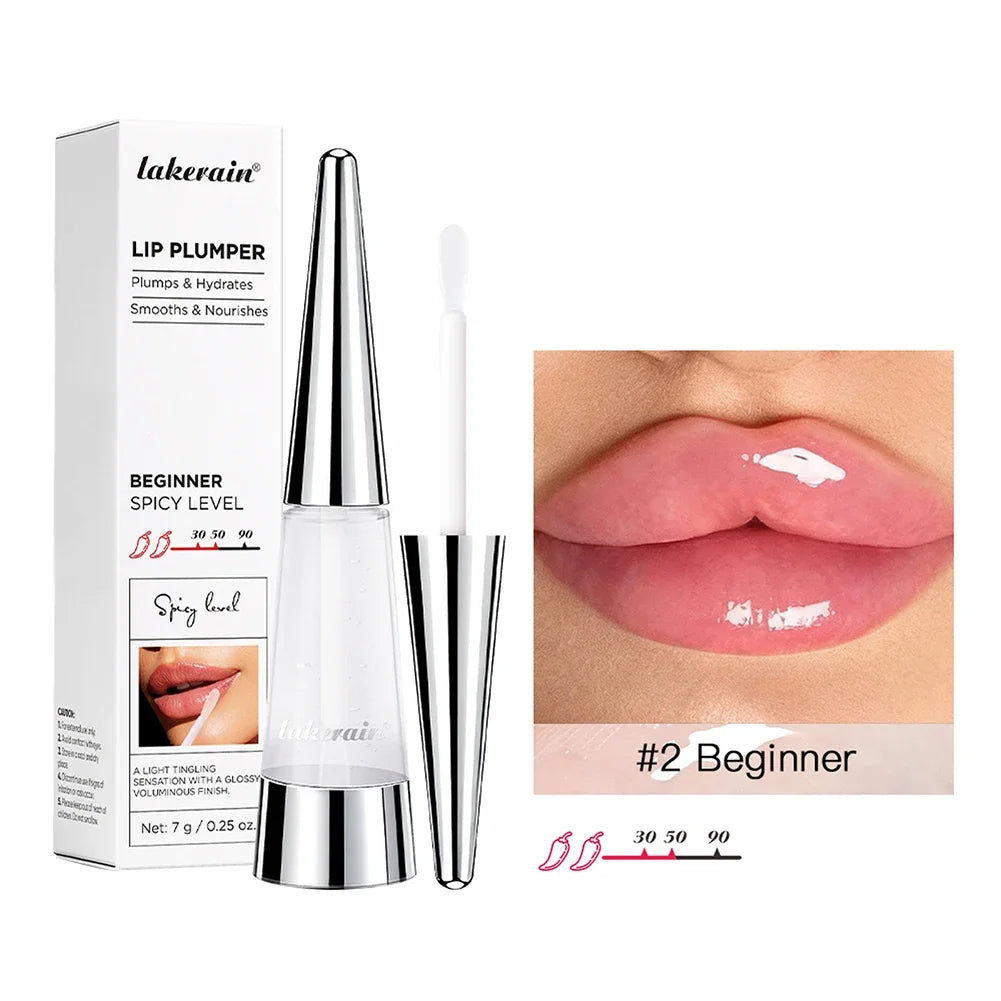 Lip Plumper Oil Non-greasy Lip Plumping Balm Moisturizing Dry Chapped Lips Shine Hydrating Exfoliating Nourishing Oasis Select 02