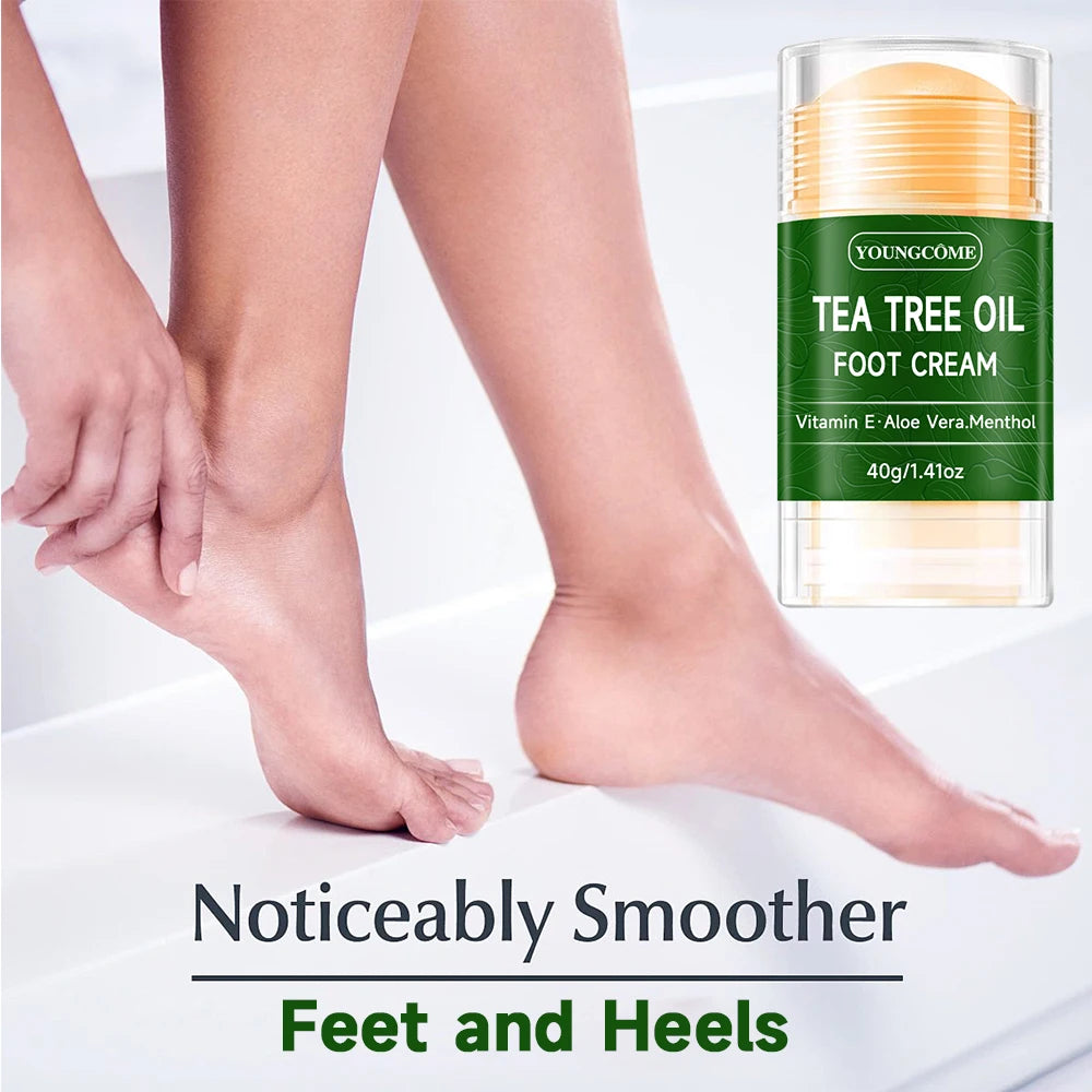 Tea Tree Oil Foot Cream – Moisturizing Foot & Hand Care 40g