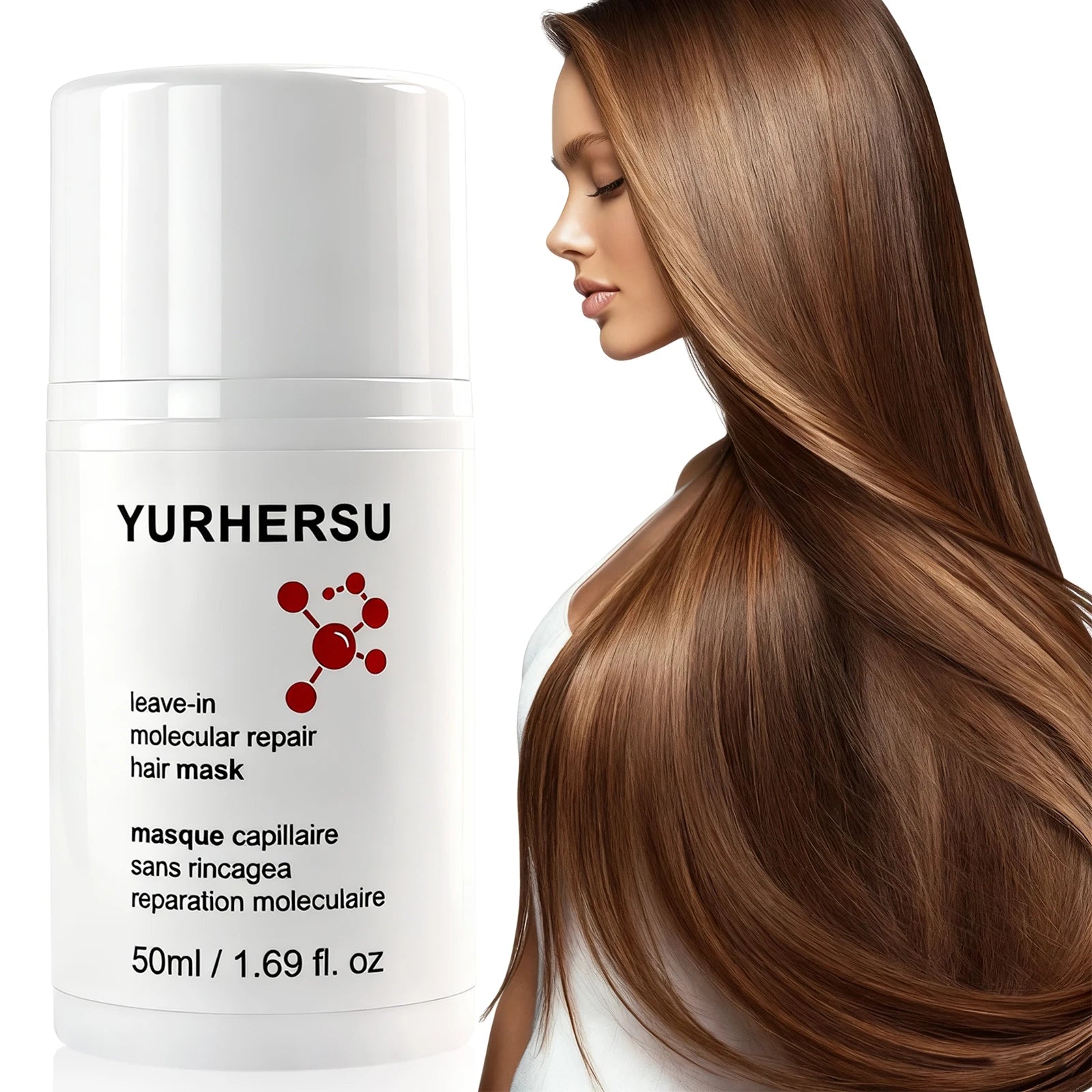Keratin Peptide Leave-In Hair Mask – Repair Bleached Hair Leave-In Hair Mask Oasis Select 50ml