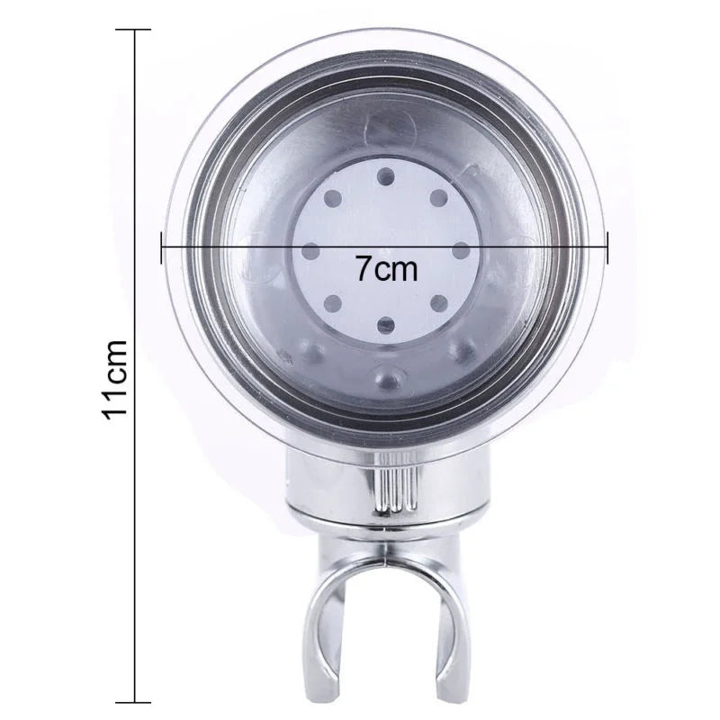 Bracket Shower Head Holder Easy to install No drilling Bathroom Suction Cup Wall Mounted Replacement Bathroom Accessories Oasis Select