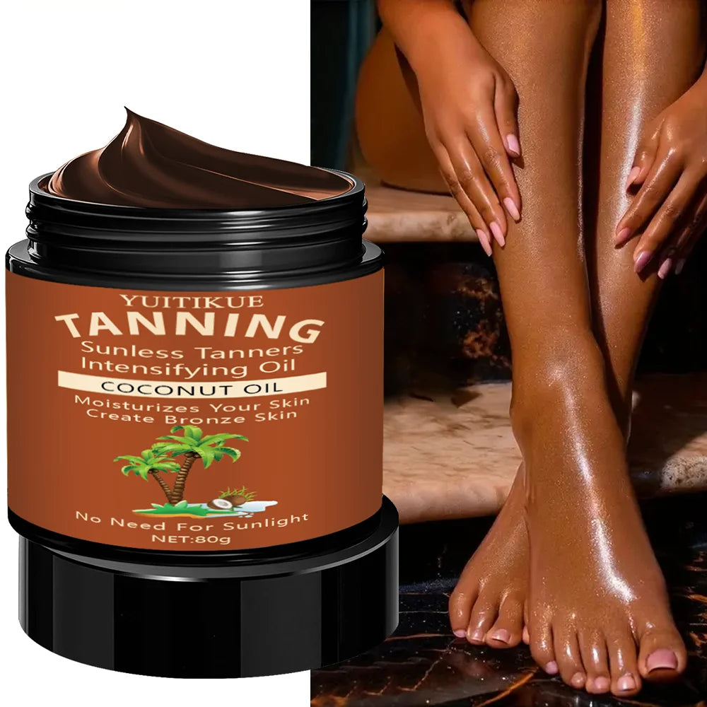 Summer Skin Self Tanning Cream Sunless Self Tanner For Face Body For Natural Glow Body Bronzer Easy Use Bronzing Lotion 80g Oasis Select Default Title