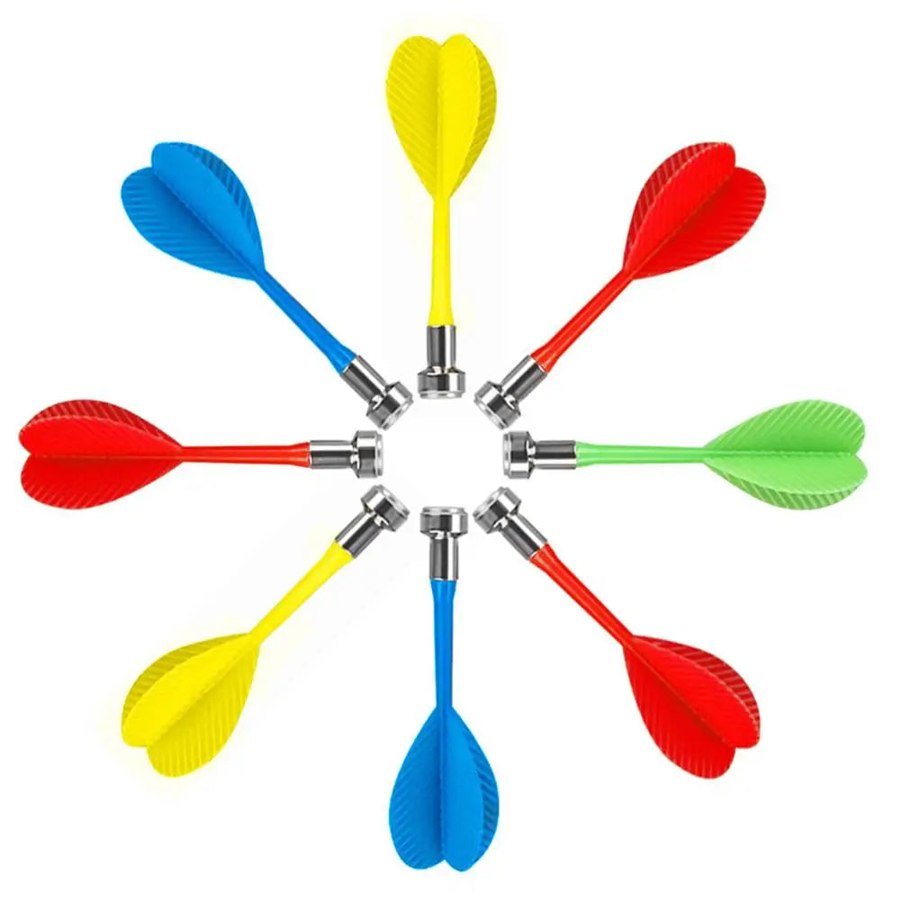 12-Pack Magnetic Dart Tips – Safe ABS Replacement Darts for Kids
