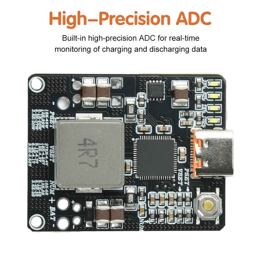 IP2369 2-6S PD 45W Bidirectional Charge and Discharge Module Boost-Buck Converter Fast Charging Board Type C port Oasis Select Default Title