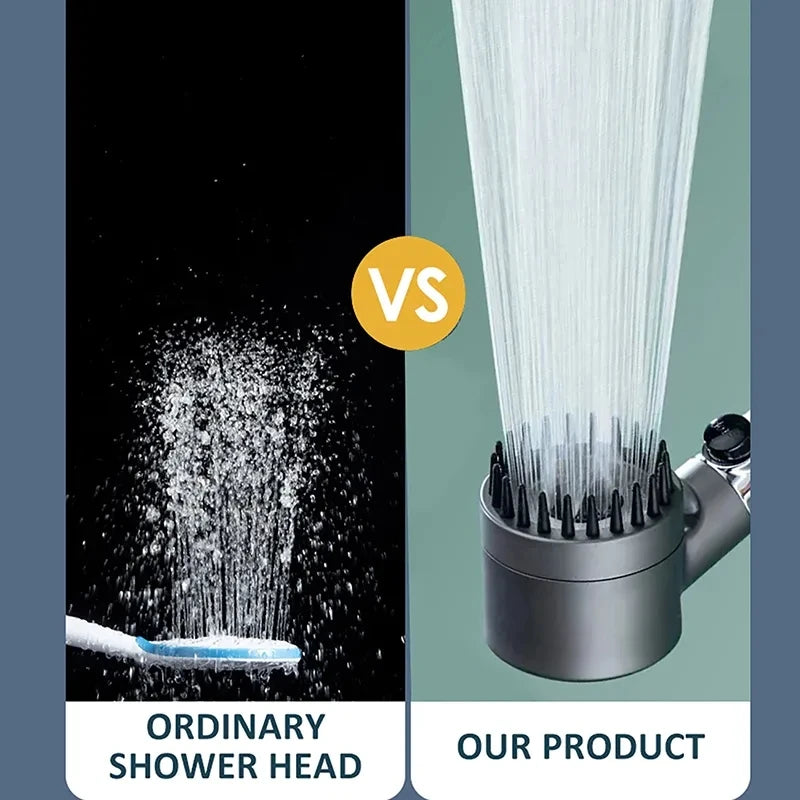 3 Modes Shower Head High Pressure Showerhead Portable Filter Rainfall Faucet Tap Bathroom Bathroom Innovative Accessories Oasis Select