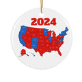 3-Pack 2024 US Election Map Acrylic Christmas Ornaments Christmas Ornament Set Oasis Select 1 PC B france