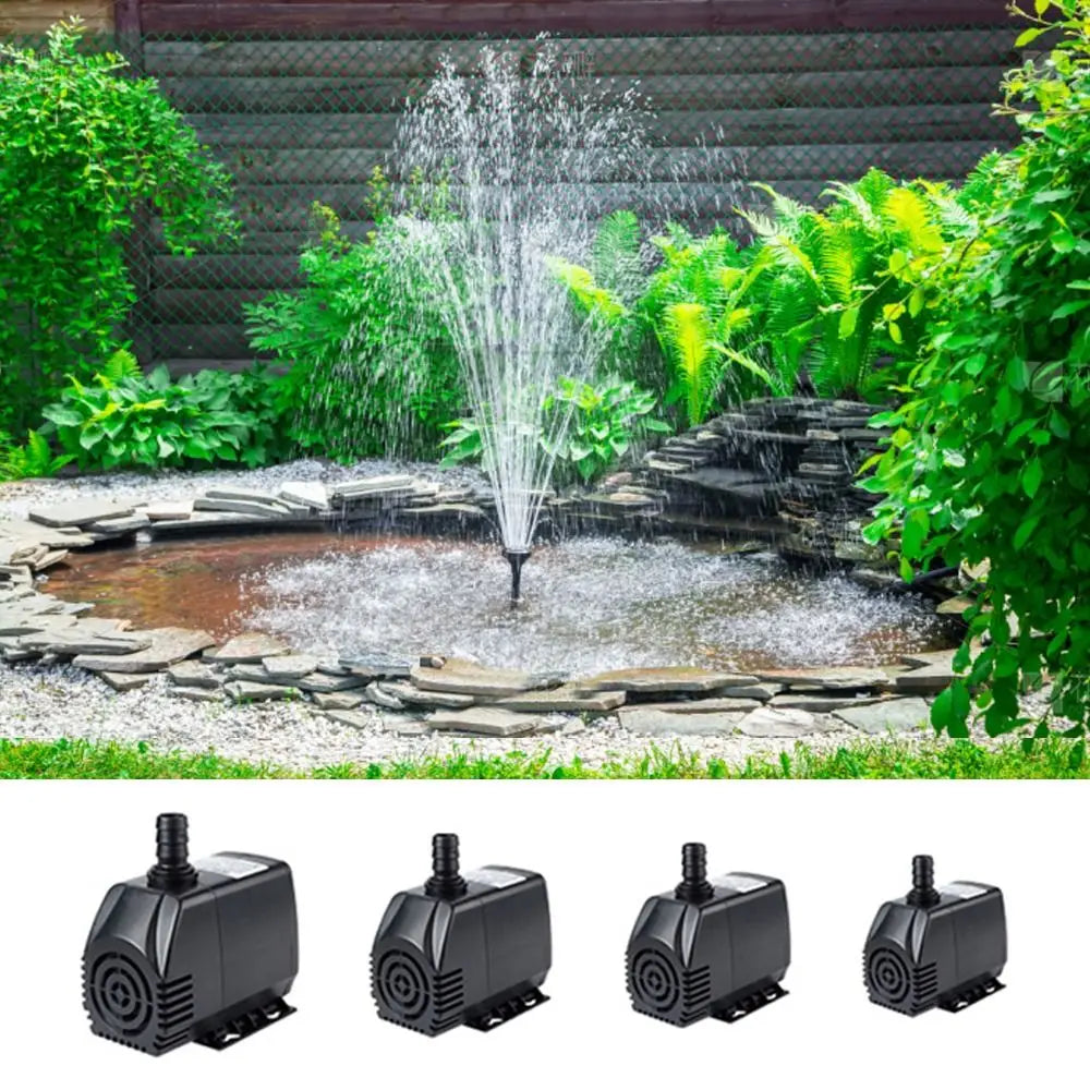 Ultra-Quiet Submersible Water Pump | Aquarium & Fountain