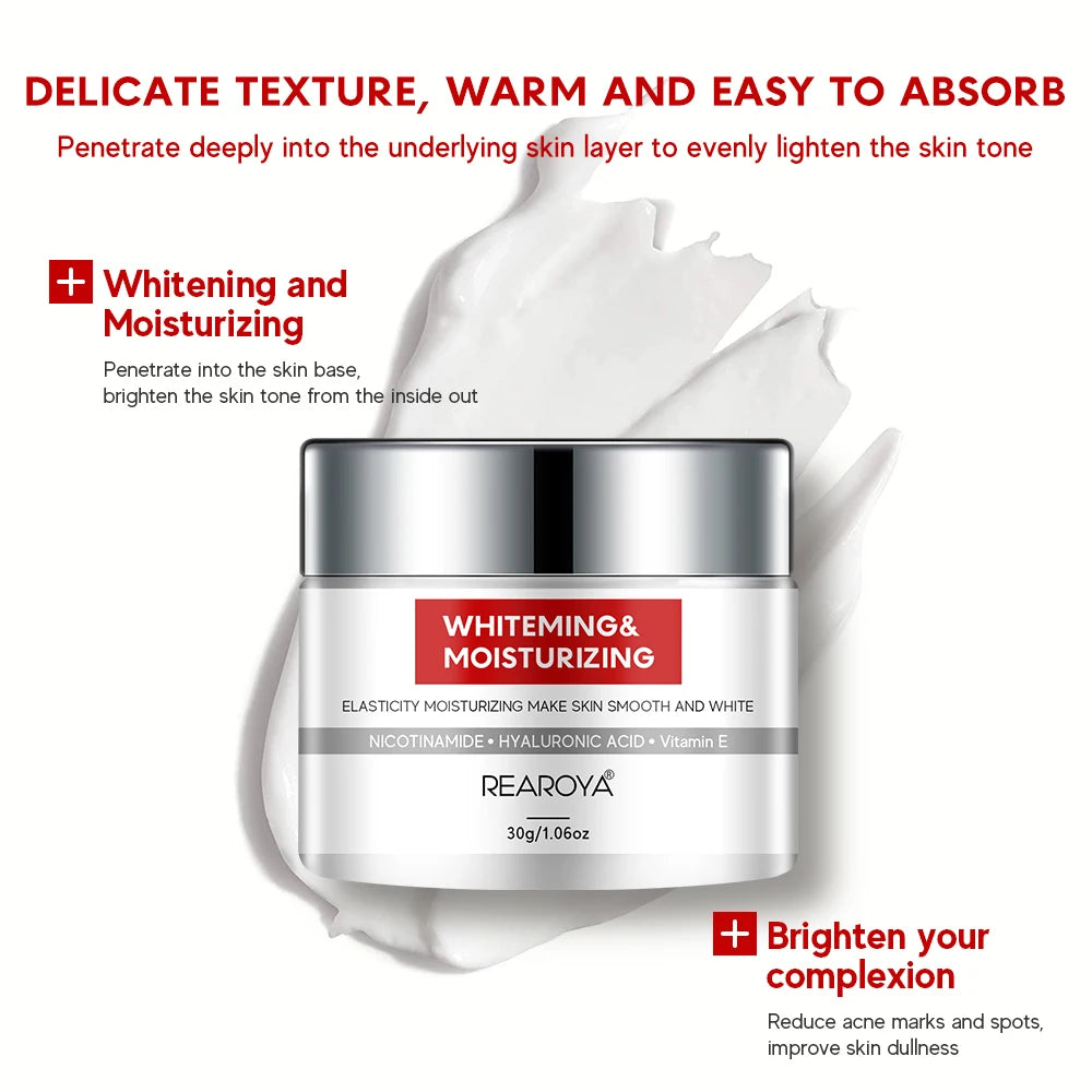 Nicotinamide Cream Collagen Firms, Smooths, Whitens and Moisturizes Facial Skin face cream Repairs damaged facial skin Oasis Select