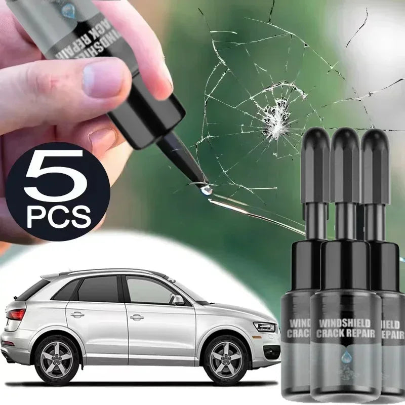 Windshield Repair Kit Quick Fix Car Cracked Glass Scratch Crack Restore Fluid Glass Curing Glue Car Accessories U5BcOC Oasis Select