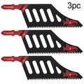 1/3/5pcs T142HB Jigsaw T-shank Flush Cutting Saw Superior Flush Cutting For Wood Aluminum Cutting Tool Accessories Oasis Select 3PCS