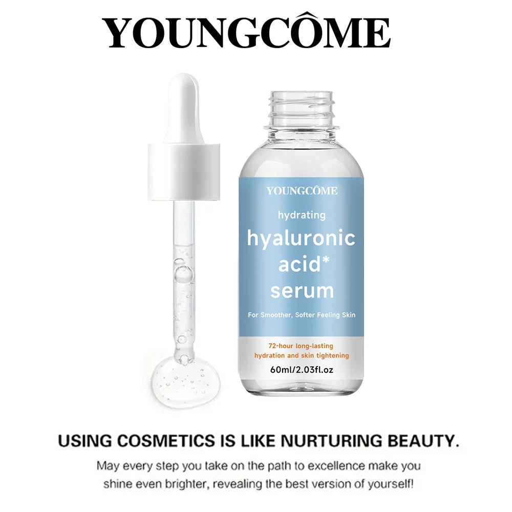 Hyaluronic Acid Hydrating Serum - Deep Moisture Essence for Smooth, Soft Skin | Long-Lasting Hydration & Improved Texture Oasis Select