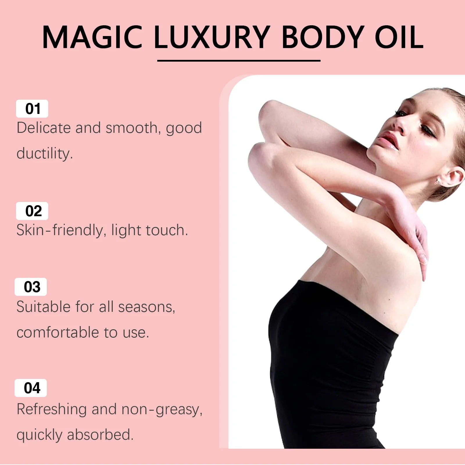 Firming Oil Skin Tightening Anti-Aging Refreshing Abdomen Thigh Improve Elasticity Hydrate Anti Cellulite Massage Oil Oasis Select