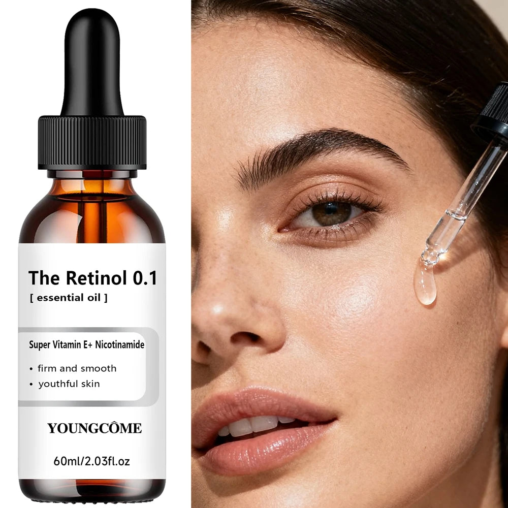 Retinol Face Serum – Vitamin E & Hyaluronic Acid | YOUNGCOME Retinol Face Serum Oasis Select
