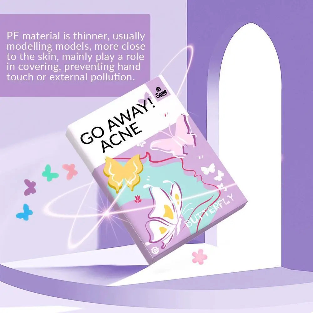 120-420 Counts Cute Colorful Butterfly/heart/Star Shape Acne Pimple Patches Stickers Invisible Acne Cover Face Spot Pimple Patch Oasis Select