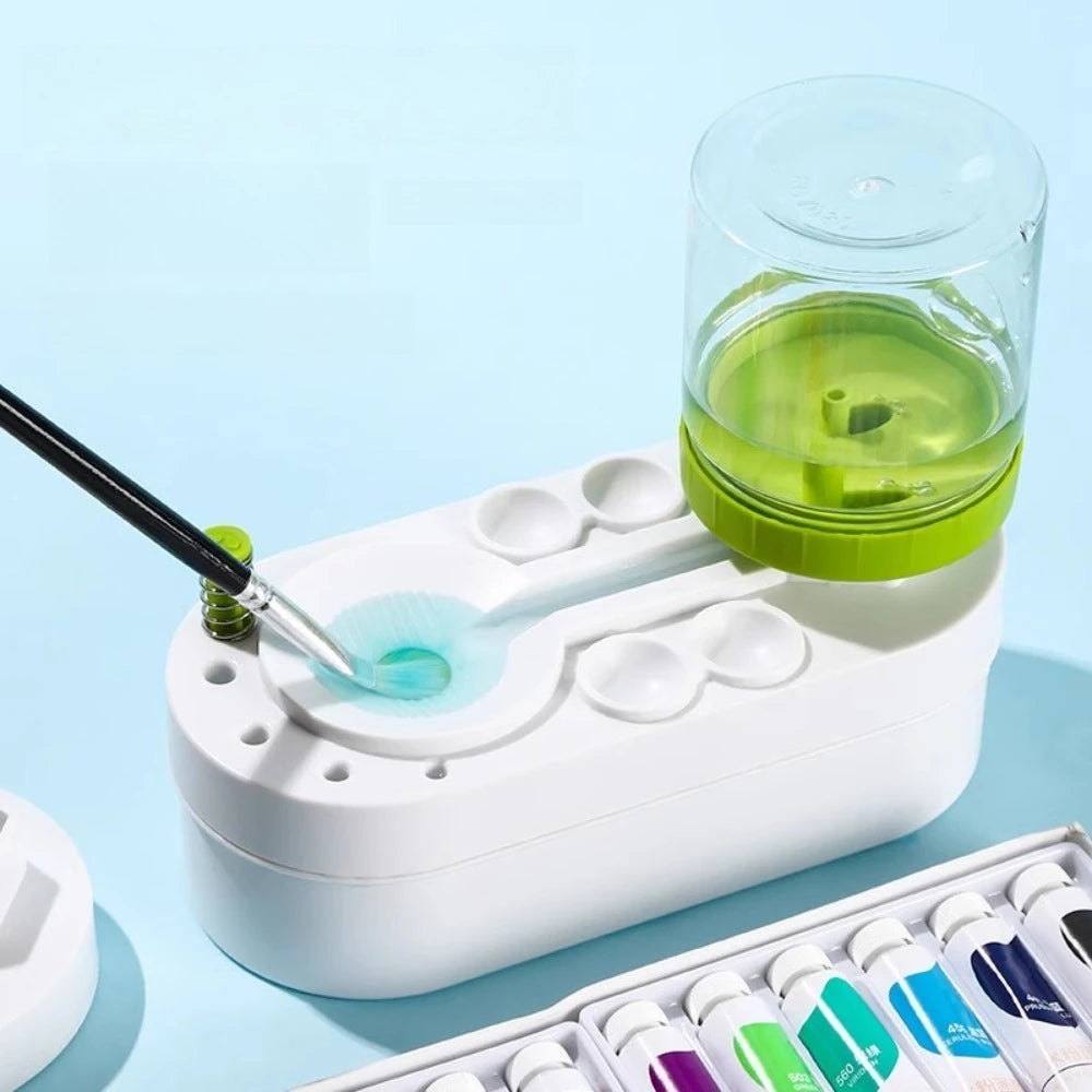 Brush brush cleaner, water circulation washing cleaner, pen washer, pen washing toilet Oasis Select