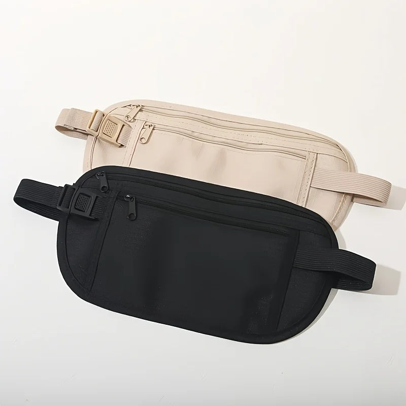 2pcs Ultra-thin Invisible Waist Bag, Close Fitting Sports Waist Bag, Versatile Close Fitting Anti Light Leakage Phone Bag Oasis Select MULTI