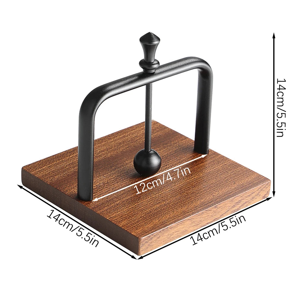Solid Wood Napkin Holder | Tabletop Paper Dispenser