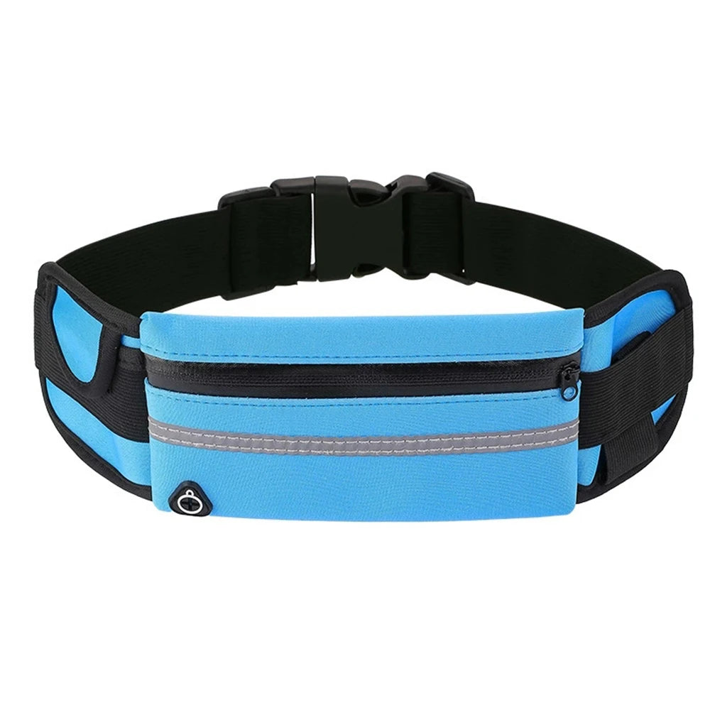 Marathon Phone Bag With Water kettle compartment, Mobile Sports Waist Bag, Outdoor Sports Waterproof Multifunctional Running Bag Oasis Select SKY BLUE
