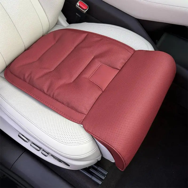 Car Seat Cushion With Leg Support Universal Car Seat Protection Cover With Extension Leg Rest Padding Relieve Fatigue Oasis Select B
