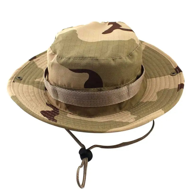 Camouflage Boonie Hat | Outdoor Fishing & Camping Sun Hat