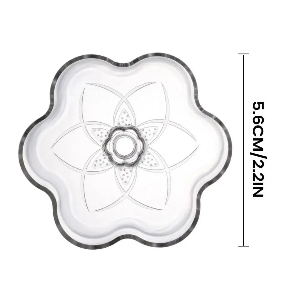 Aquarium Shrimp Feeder Dish – Clear Acrylic Suction Cup Tray