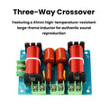 250W 2 High 1 Low Three-Way Crossover for KTV Stage Speakers Hifi Fever Grade Audio Divider with Precise Frequency Separation Oasis Select Default Title
