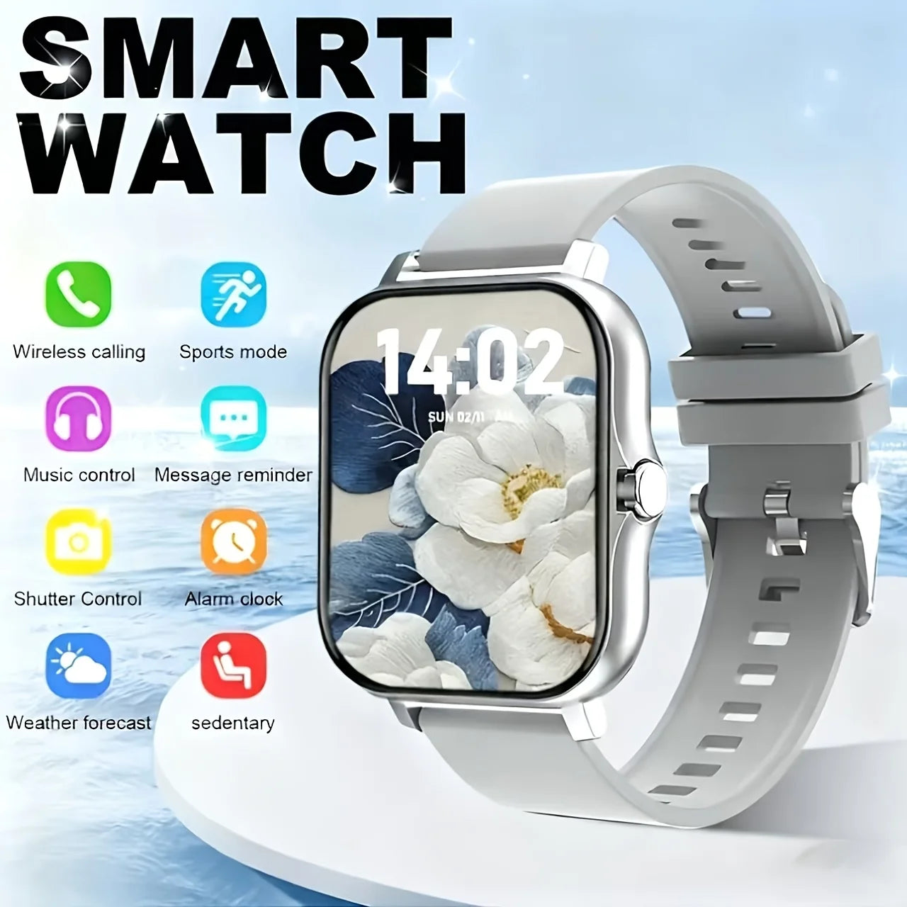ERUN Smart Watch – Fitness Tracker for Men & Women, 1.83"