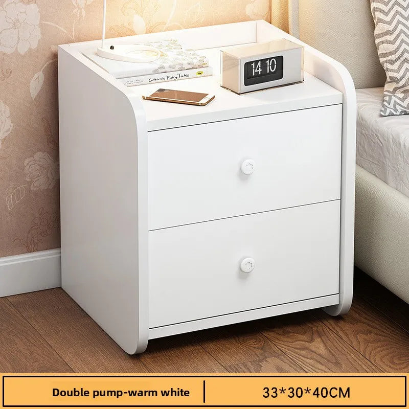 Multi-functional Household Goods Bedside Table Small Storage Locker Bedroom Bedside Gap Small Cabinet Oasis Select Double Draw A