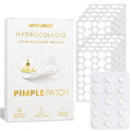 375 pieces/box of transparent hydrogel acne patches, alcohol free, gentle and non irritating absorption acne patches Oasis Select 375pcs