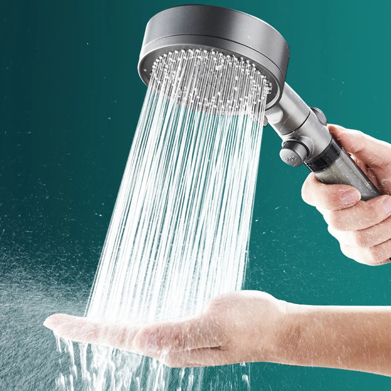 5-Mode High-Pressure Handheld Shower Head with PP Cotton Filter