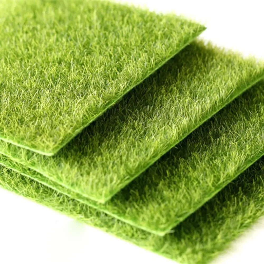 Ecological Lawn Decor Garden Ornament Artificial Turf Fake Moss Simulation Grass Micro Landscape Decor Artificial Grass Oasis Select