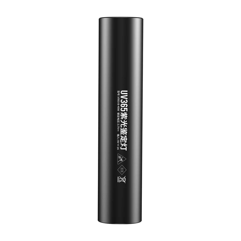 365NM UV Lamp For Vegetable Bordeaux Mixture Blue Vitriol Detection Fluorescent Agent Detection USB Charging Oasis Select Black