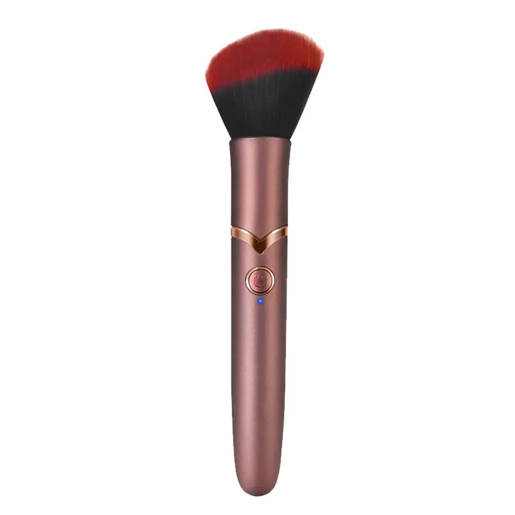 Electric Vibrating Makeup Brush – 10-Speed Rotating Blush Brush Electric Makeup Brush Oasis Select B