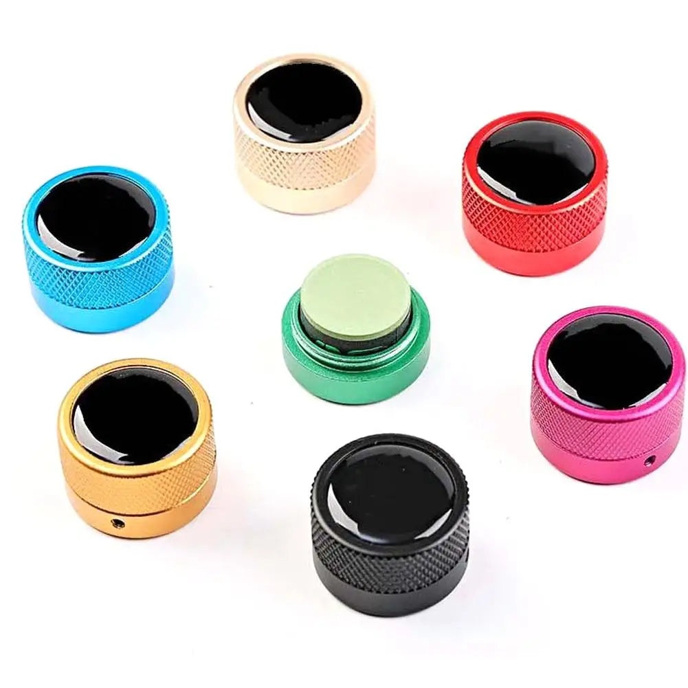Silent Magnetic Billiard Chalk Holder Aluminum Alloy Portable Pool Billiards Powder Holder Bag Billiard Snooker Accessories Oasis Select