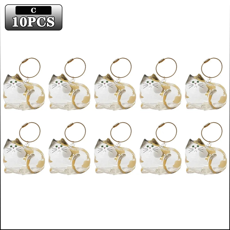 Cat Hair Keepsake Keychain | Pet Fur Storage Pendant Gift