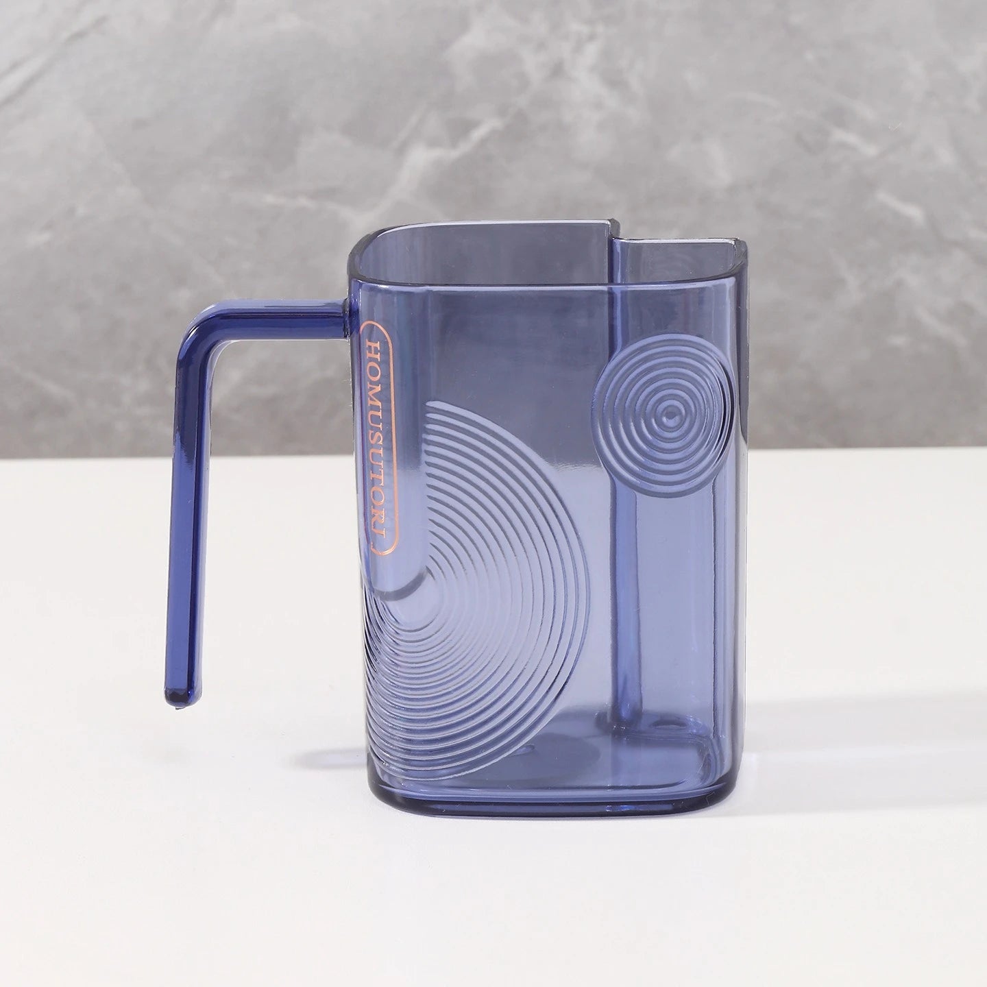 Light Luxury Transparent Mouthwash Cup Household Couple Toothbrush Cup Simple Student Wash Cup Toothbrush Cup Oasis Select PURPLE